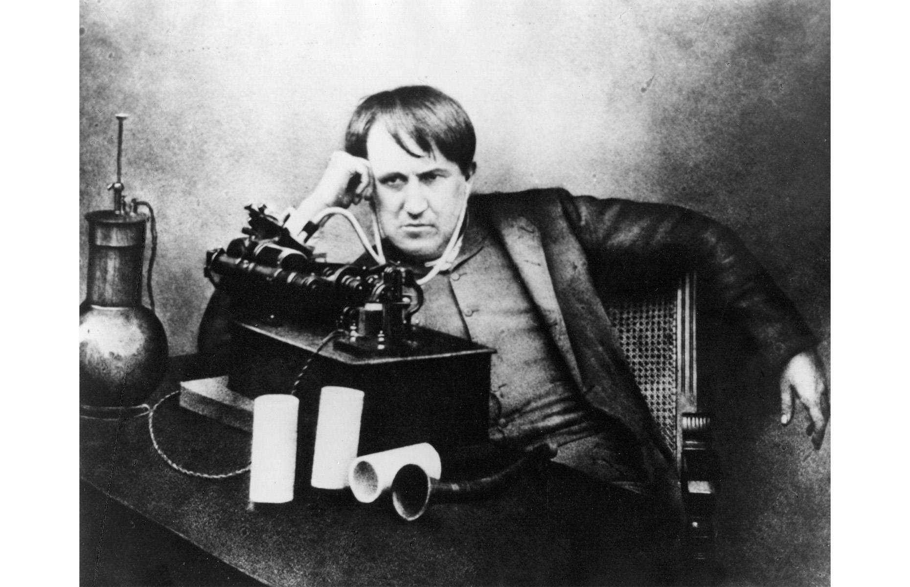 1871: Thomas Edison